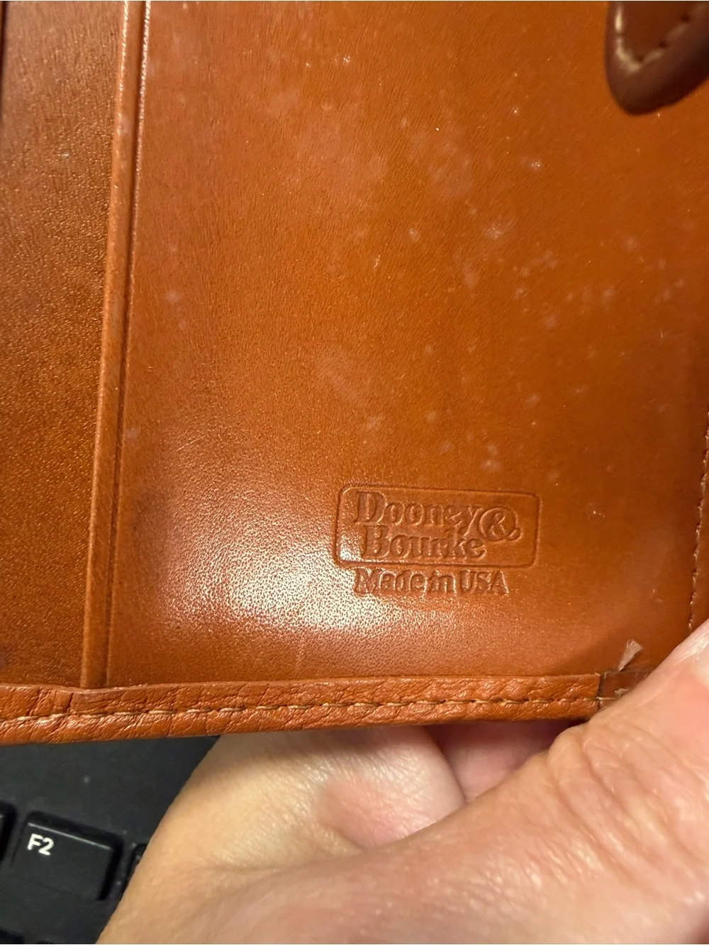 Dooney & Bourke Vintage Mini Leather Organizer